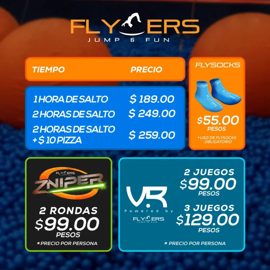 Entradas Flyers Jump and Fun